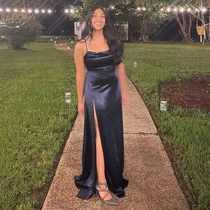 Windsor Navy Blue Formal Dress